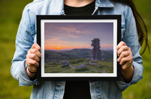 Load image into Gallery viewer, Dartmoor Prints of Bowermans nose | Devon landscape prints - Home Decor Gifts
