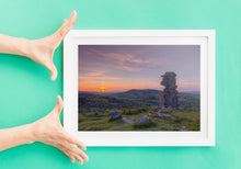 Load image into Gallery viewer, Dartmoor Prints of Bowermans nose | Devon landscape prints - Home Decor Gifts
