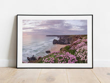 Load image into Gallery viewer, Bedruthen Steps Photography | Cornish Seascape Wall Art for Sale - Home Decor Gifts - Sebastien Coell Photography
