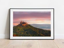 Load image into Gallery viewer, Burg Hohenzollern Wall Art | Bavaria Castle Mountain Photography - Home Decor Gifts - Sebastien Coell Photography
