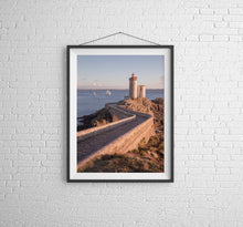 Load image into Gallery viewer, Petit Minou Lighthouse Print | Brittany Seascape Photography wall art - Home Decor
