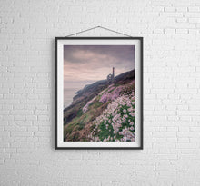 Load image into Gallery viewer, Wheal Coates Photography | Towanroath Tin Mine Prints and Sea Thrift Wall Art - Home Decor
