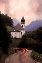 Load image into Gallery viewer, Maria Gern wall art | Bavarian Landscape Photography, Alpine Church Print, Home Decor Gifts
