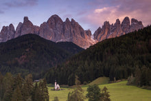 Load image into Gallery viewer, St Johann in Ranui Church Photography | Val Di Funes Prints, Home Decor Gifts
