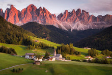 Load image into Gallery viewer, St Johann in Ranui Prints | Val Di Funes wall art, Home Decor Gifts
