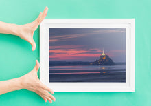 Load image into Gallery viewer, Mont Saint Michel | Normandy Seascape Photography - Home Decor
