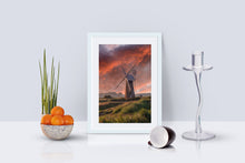 Load image into Gallery viewer, Windmill Wall Art Prints of Thurne Windpump | Norfolk Broads Pictures - Relight Home Decor
