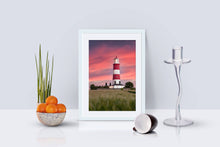 Load image into Gallery viewer, Happisburgh Lighthouse Wall Art Print | Lighthouse art for Sale - Relight Home Decor - Sebastien Coell Photography
