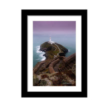 Load image into Gallery viewer, Welsh art of South Stack Lighthouse | Anglesey Prints - Home Decor Gifts
