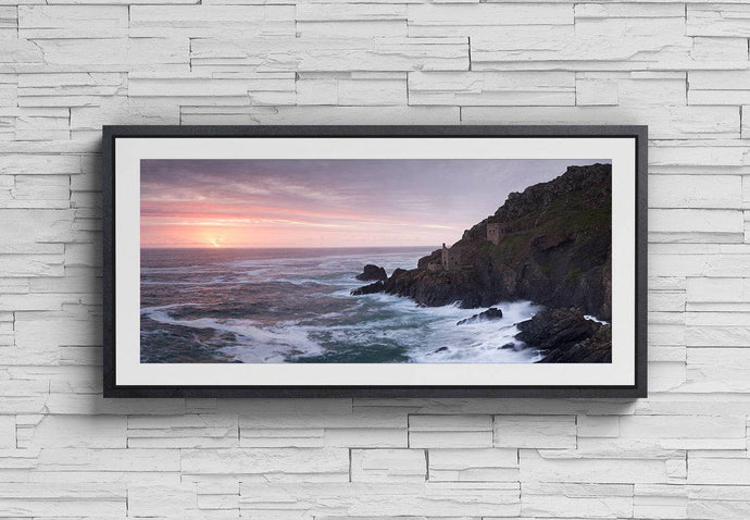 Panoramic Print of Botallack Mine | Cornwall Mining Wall Art, Crown Mines - Home Decor Wall Decor - Sebastien Coell Photography