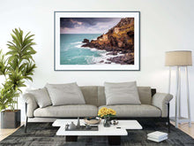 Load image into Gallery viewer, Cornwall art print | Crown Mines at Botallack, Seascape Photography Home Decor - Sebastien Coell Photography
