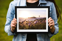 Load image into Gallery viewer, Cornish art | Godrevy Lighthouse Prints, Wildflower Seascape Photography - Home Decor - Sebastien Coell Photography
