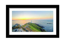 Load image into Gallery viewer, Panoramic Print of Start Point Lighthouse | Devon Gifts for Sale and Lighthouse Framed art - Sebastien Coell Photography
