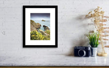 Load image into Gallery viewer, Print / Canvas Froward Point wall art, Kingswear Devon Photography present xmas christmas gifts photo rock coastal island fineart home decor
