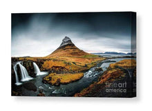 Load image into Gallery viewer, Icelandic art of Kirkjufell | Kirkjufellsfoss Mountain Wall Art, Scandinavian Prints - Sebastien Coell Photography
