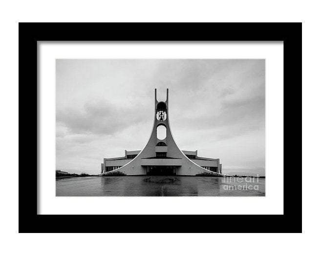 Icelandic fine art | Stykkishólmskirkja Church Print, Iceland Prints for Sale, Home Decor Gifts - Sebastien Coell Photography