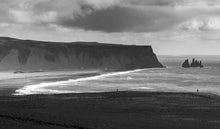 Load image into Gallery viewer, Iceland Prints of Dyrholaey | Black Beach Prints, Icelandic Seascape Photography - Home Decor - Sebastien Coell Photography
