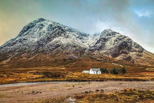 Load image into Gallery viewer, Highland art of Lagangarbh Cottage | Buachaille Etive Mor Prints, Scottish Wall Art - Sebastien Coell Photography
