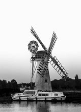 Load image into Gallery viewer, Windmill Prints for Sale of Thurne Windpump, Norfolk Landscape Photography and East Anglia art Home Decor Gifts - SCoellPhotography
