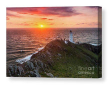 Load image into Gallery viewer, Southwest art of Start Point Lighthouse, South Hams Photography for Sale, Devon Gifts for Sale and Lighthouse Canvas Prints Home Decor Gifts - SCoellPhotography
