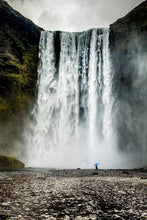 Load image into Gallery viewer, Scandinavian Prints of Skogafoss | Waterfall wall art for Sale - Icelandic Home Decor - Sebastien Coell Photography
