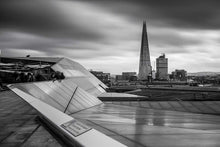 Load image into Gallery viewer, Black and White London Prints of The Shard, London city prints for Sale and Home Decor Gifts - Sebastien Coell Photography
