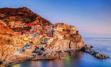 Load image into Gallery viewer, Cinque Terre Landscape Photography | Italian wall art of Manarola - Home Decor Gifts - Sebastien Coell Photography
