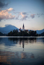 Load image into Gallery viewer, Landscape Photography of Lake Bled | Slovenia Lake Prints - Home Decor Gifts - Sebastien Coell Photography
