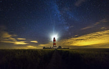 Load image into Gallery viewer, Happisburgh Lighthouse Prints | Night Sky Wall Art and Norfolk Landscapes - Home Decor Gifts - Sebastien Coell Photography
