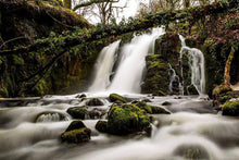 Load image into Gallery viewer, Dartmoor Waterfall Prints | Venford Twin Waterfall, Devon Landscape Photography - Sebastien Coell Photography
