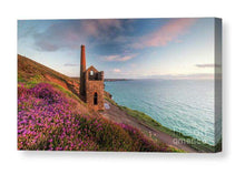 Load image into Gallery viewer, Panoramic Print of Towanroath Mine | Wheal Coates Photography, Cornish Mining Gifts - Sebastien Coell Photography
