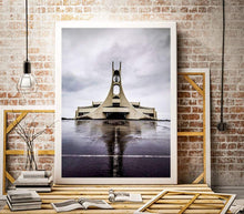 Load image into Gallery viewer, Icelandic fine art Print of Stykkishólmskirkja Church, Iceland Prints for Sale, Westfjords Church Photography Home Decor Gifts - SCoellPhotography
