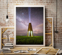 Load image into Gallery viewer, Milky Way Photography | The Daymark Navigation Aid, Devon Astrophotography Prints - Sebastien Coell Photography
