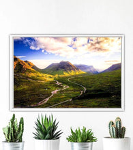 Load image into Gallery viewer, Scottish Prints of Glencoe Valley | Highlands arts and Scottish Pictures for Sale - Sebastien Coell Photography
