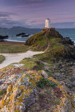 Load image into Gallery viewer, Print / Canvas Twr Mawr Lighthouse Photography, Anglesey Wales Photo, Welsh Llanddwyn Island Wall Art andscape coast gift xmas christmas
