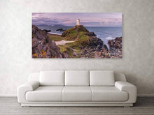 Load image into Gallery viewer, Panoramic Welsh Prints of Twr Mawr Lighthouse | Anglesey Prints - Home Decor Prints - Sebastien Coell Photography
