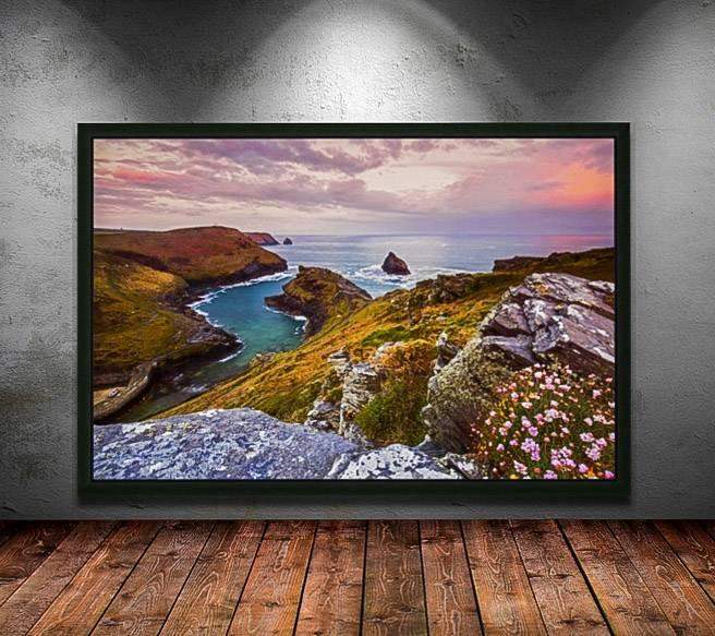 Cornish Prints | Boscastle Harbour artwork, Seascape Photography - Home Decor Gifts - Sebastien Coell Photography