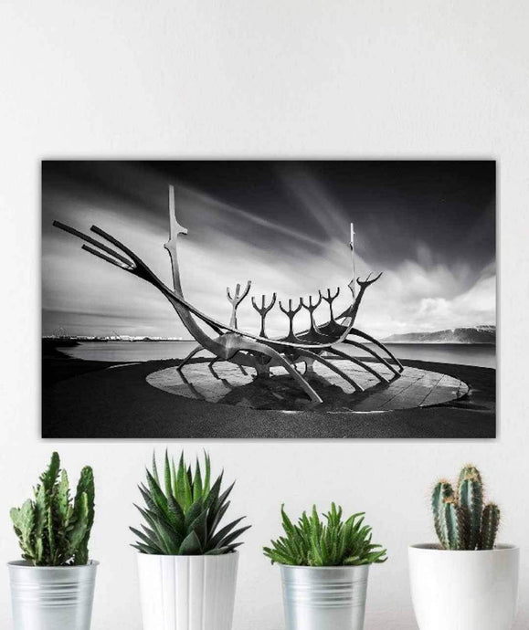 Iceland art of The Sun Voyager | Reykjavik Prints, Icelandic fine art for Sale - Sebastien Coell Photography