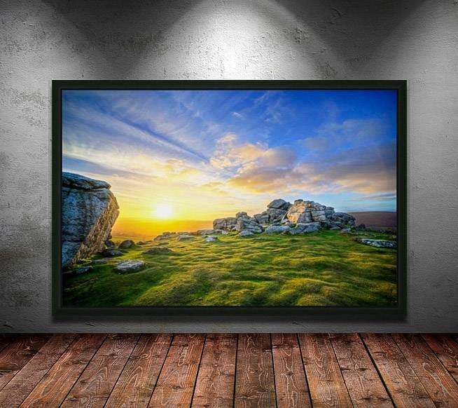 Dartmoor Prints | Bonehill Rocks wall art, Devon Mountain Photography - Sebastien Coell Photography