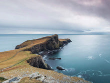 Load image into Gallery viewer, Scotland Landscape art of Neist Point Lighthouse | Hebrides art for Sale - Home Decor Gifts - Sebastien Coell Photography
