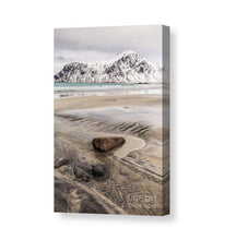 Load image into Gallery viewer, Mountain Photography of Skagsanden Beach | Lofoten Islands Prints for Sale, Home Decor Gifts - Sebastien Coell Photography
