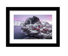 Load image into Gallery viewer, Nordic Print of Hamnoy | Norwegian art for Sale and Lofoten Mountain Photography - Sebastien Coell Photography
