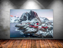 Load image into Gallery viewer, Nordic Print of Hamnoy | Lofoten Island Art Gifts, Mountain Prints for Sale Home Decor - Sebastien Coell Photography
