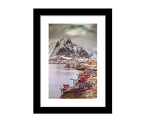 Load image into Gallery viewer, Mountain Photography of Norway&#39;s Reine | Lofoten Islands wall art for Sale - Sebastien Coell Photography
