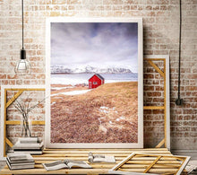 Load image into Gallery viewer, Lofoten Islands Minimalist wall art | Scandinavian prints for Sale, Nordic art - Home Decor Gifts - Sebastien Coell Photography
