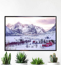 Load image into Gallery viewer, Scandinavian art | Lofoten Road Pass Photography, Norway - Home Decor Gifts - Sebastien Coell Photography
