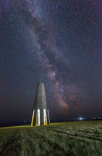 Load image into Gallery viewer, Night Sky Prints | The Daymark Navigation Aid wall art, Devon Milkyway - Home Decor Gifts - Sebastien Coell Photography
