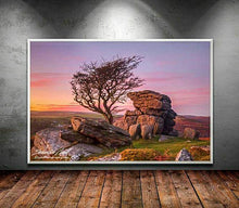 Load image into Gallery viewer, Dartmoor Prints | Hawthorn Tree Wall Art at Haytor Rocks - Home Decor Gifts - Sebastien Coell Photography
