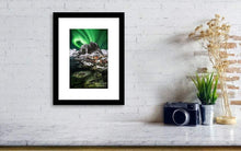 Load image into Gallery viewer, Aurora Prints | Scandinavia art of Hamnoy, Lofoten Mountain Photography - Home Decor Prints - Sebastien Coell Photography
