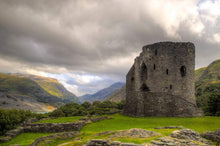 Load image into Gallery viewer, Snowdonia Print of Dolbadarn Castle, Welsh art for Sale and Home Decor Gifts - SCoellPhotography
